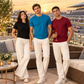 Alpha Combo Crew Neck T-Shirts (Pack of 3)