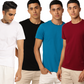 Majestic Combo Crew Neck T-Shirts (Pack of 4)