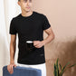 Bare Black Crew Neck T-Shirt