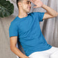 Explorer Blue Crew Neck T-Shirt