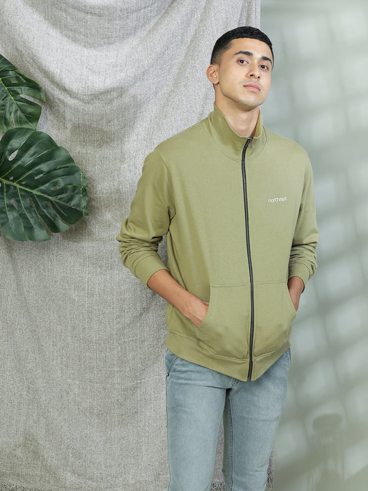 Dried Herb High Neck Jacket