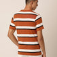 Umber Stripe Crew T-Shirt