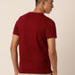 Meticulous Maroon Crew Neck T-Shirt