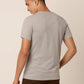 Perennial Combo Pack: Organic Crew Neck T-shirts - Grey, Mustard, White and Blue