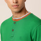 Abundant Green Henley T-Shirt