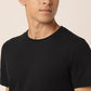 Bare Black Crew Neck T-Shirt