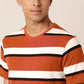 Umber Stripe Crew T-Shirt