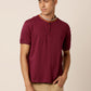 Plum Henley T-Shirt