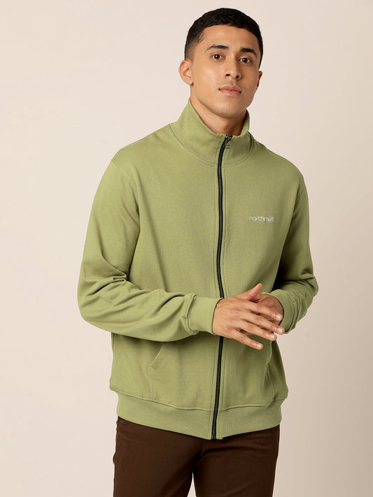 Dried Herb High Neck Jacket