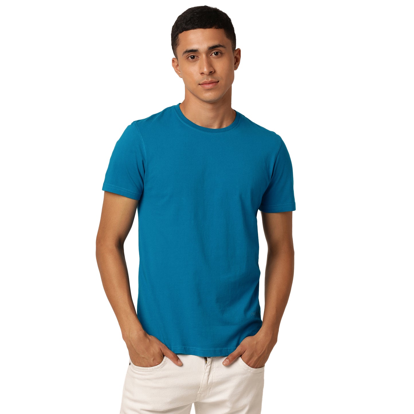 Verdant Combo Pack  Organic Crew Neck - Grey, Mustard and Blue