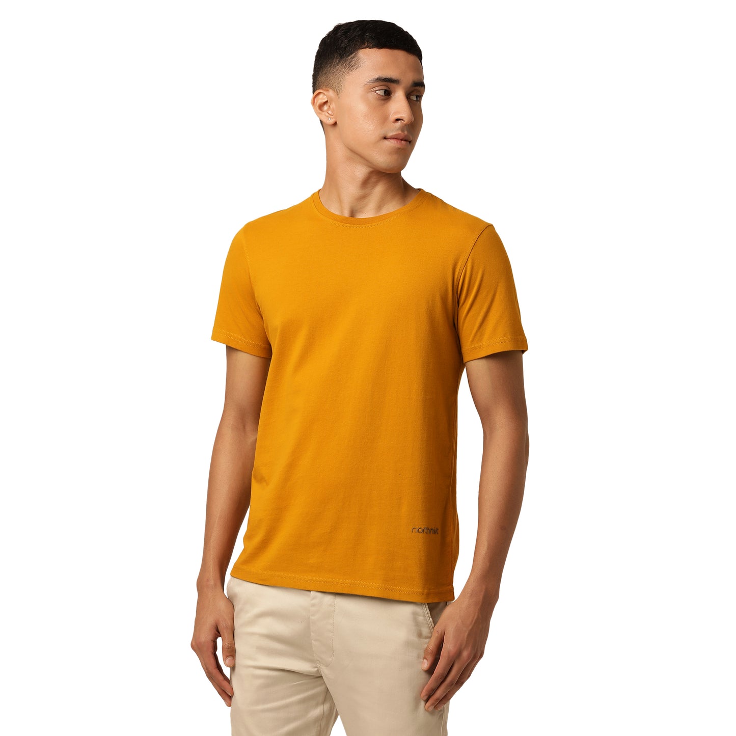 Verdant Combo Pack  Organic Crew Neck - Grey, Mustard and Blue