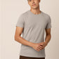 Perennial Combo Pack: Organic Crew Neck T-shirts - Grey, Mustard, White and Blue