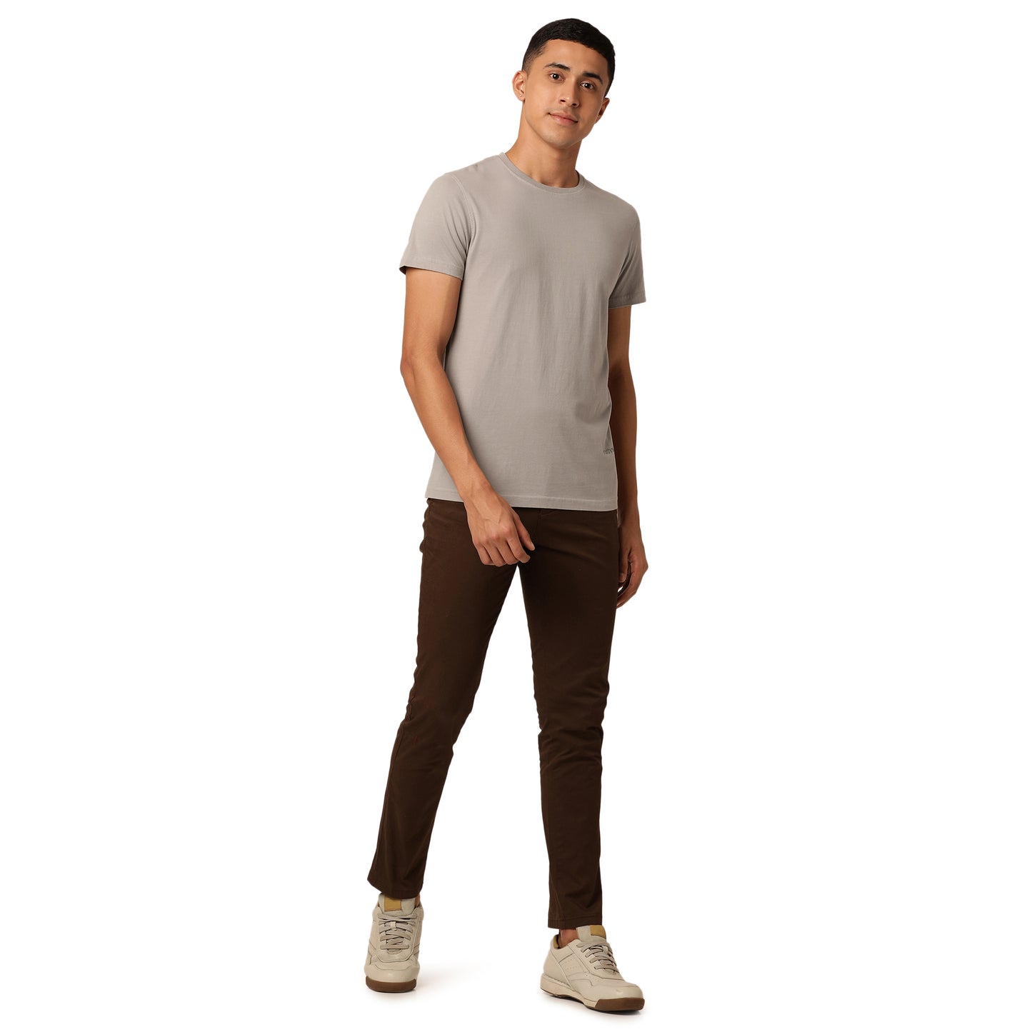 Verdant Combo Pack  Organic Crew Neck - Grey, Mustard and Blue