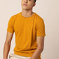 Ludic Mustard Crew Neck T-Shirt