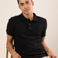 Passion Black Polo Neck T-Shirt