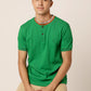 Abundant Green Henley T-Shirt