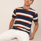 Estate Blue Stripe Crew T-Shirt