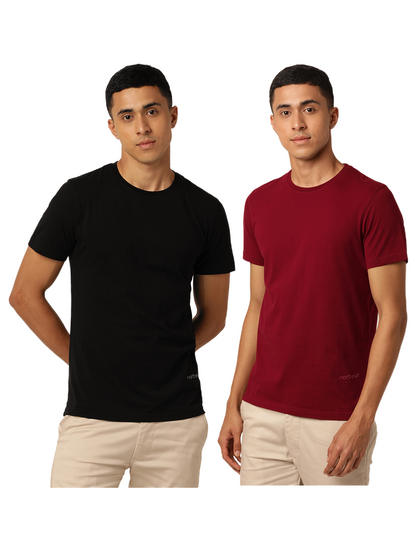 Magnificent Combo Crew Neck T-Shirts (Pack of 2)