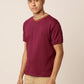 Plum Henley T-Shirt