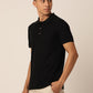 Passion Black Polo Neck T-Shirt